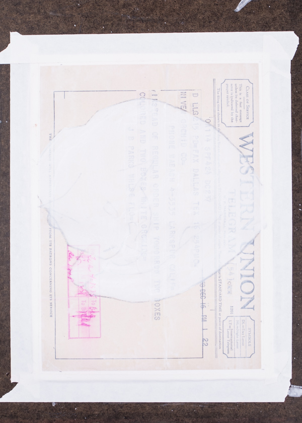 Ephemera Painting - fill in your image with paint